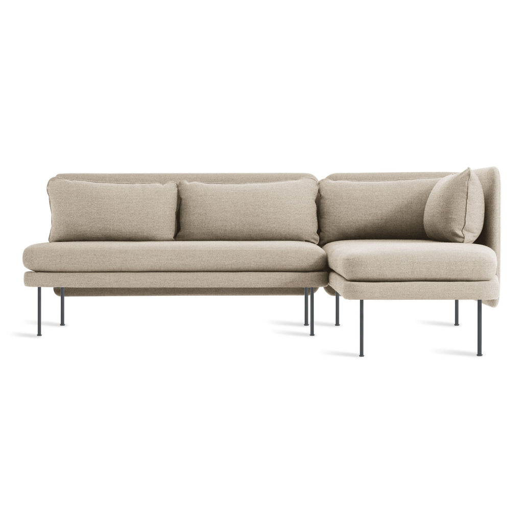 bloke-armless-sofa-with-right-arm-chaise by BluDot at Elevati Design