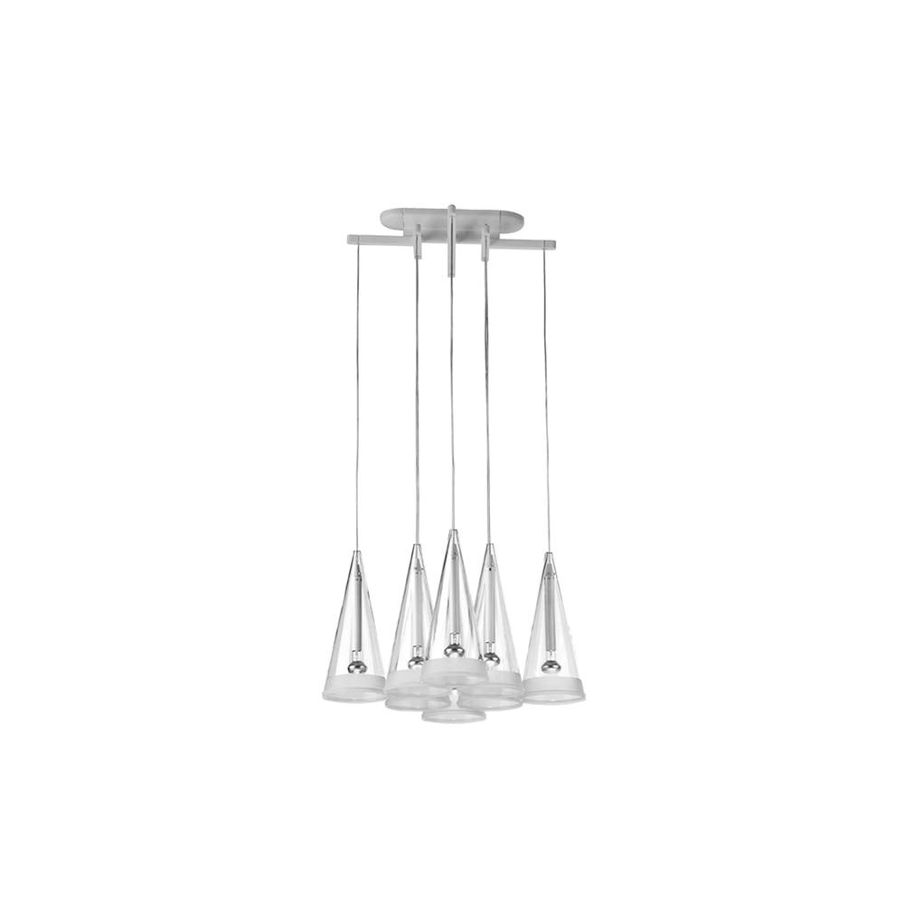Fucsia 8 - Set of 8 Dimmable Pendant Ceiling Lights by FLOS Fucsia 8 - Set of 8 Dimmable Pendant Ceiling Lights by FLOS