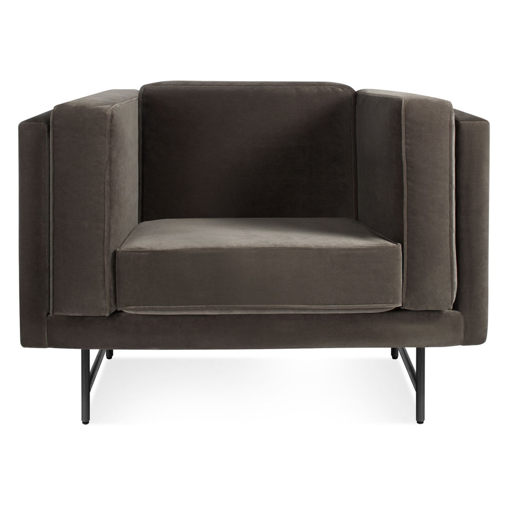 bank-mink-velvet-lounge-chair by BluDot at Elevati Design