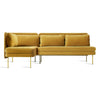 bloke-armless-sofa-with-left-arm-chaise by BluDot at Elevati Design