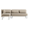 bloke-armless-sofa-with-left-arm-chaise by BluDot at Elevati Design