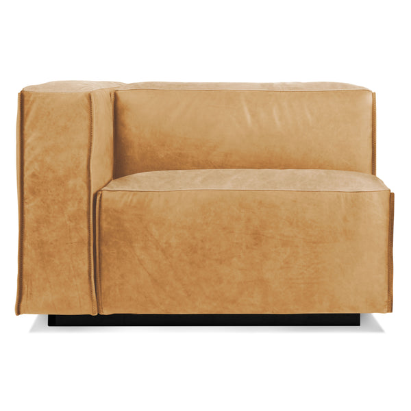cleon-left-arm-leather-lounge-chair by BluDot at Elevati Design