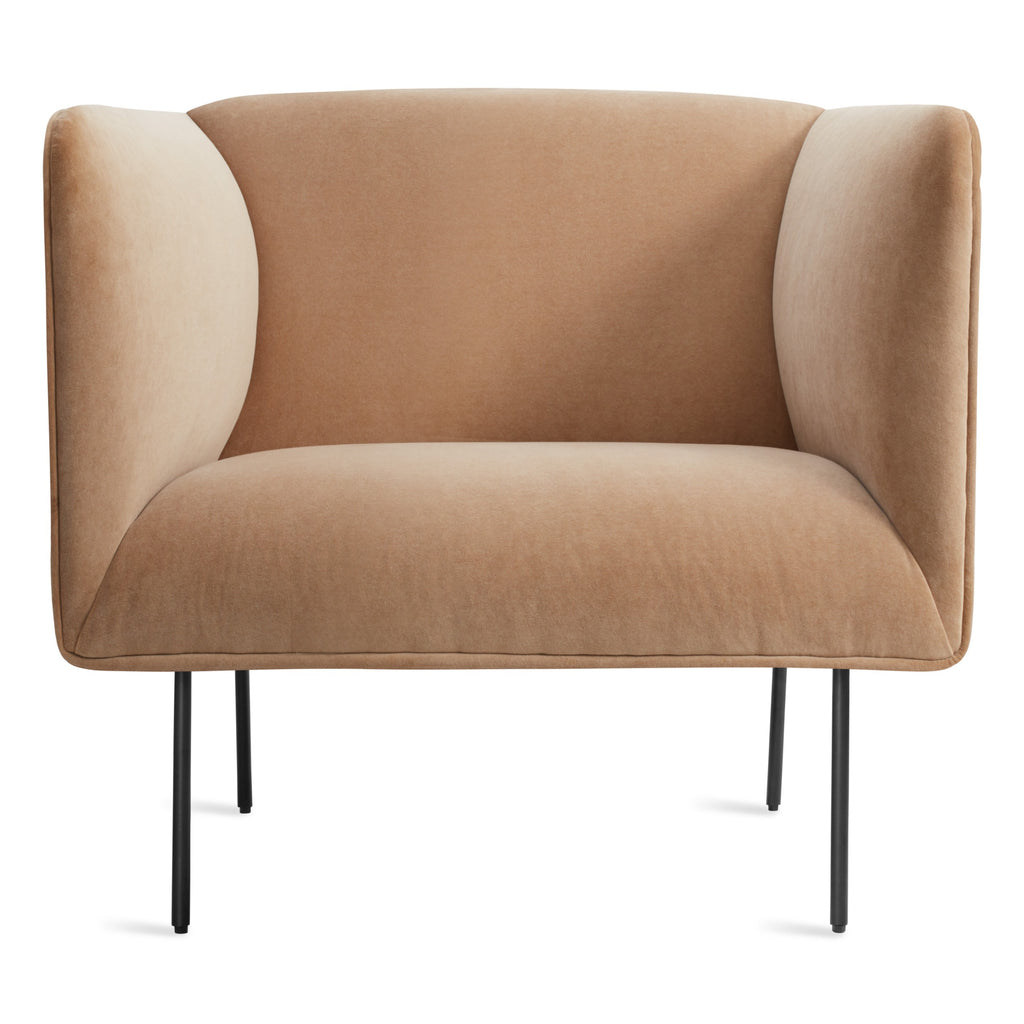 dandy-velvet-lounge-chair by BluDot at Elevati Design