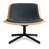 nonesuch-swivel-leather-lounge-chair by BluDot at Elevati Design