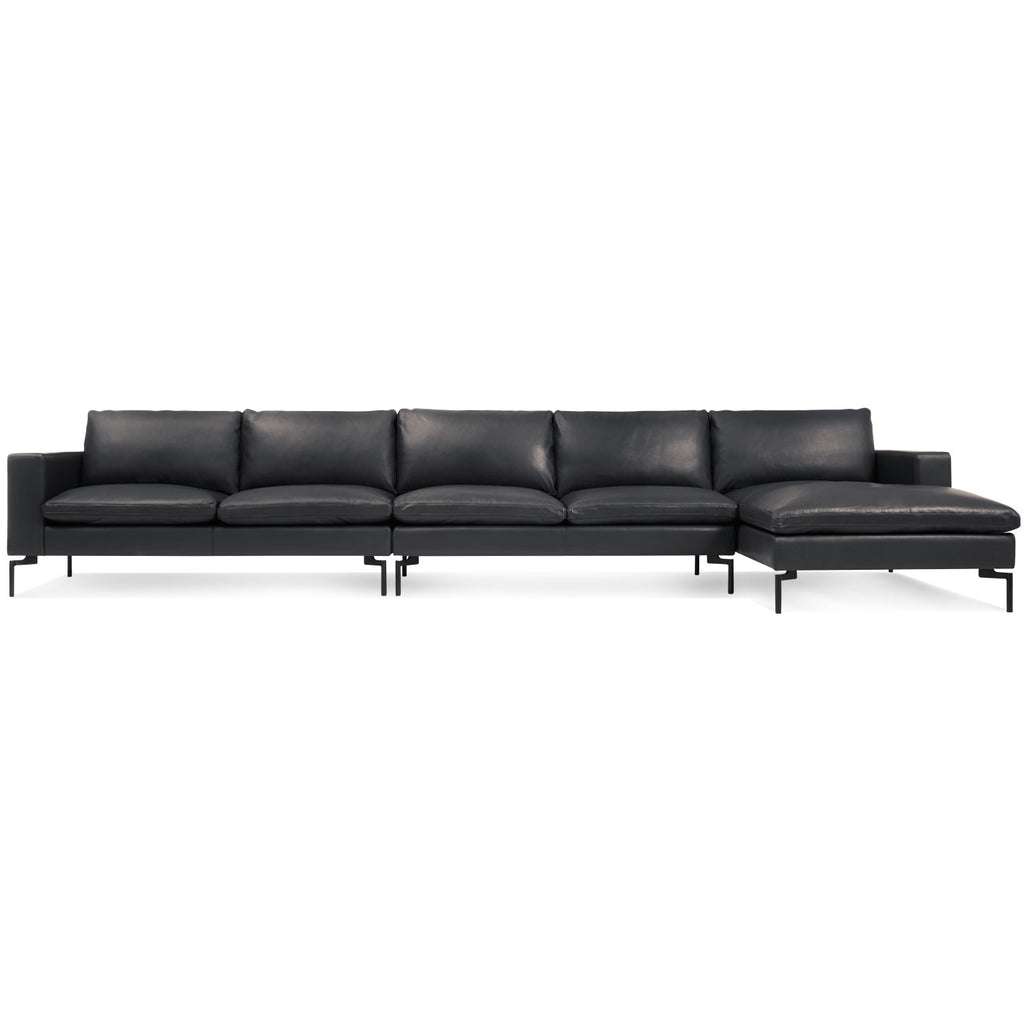 new-standard-right-leather-sectional by BluDot at Elevati Design